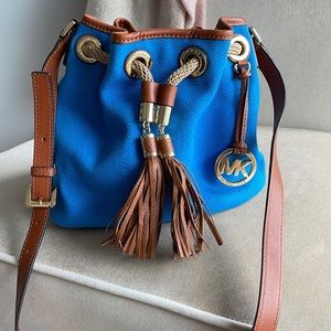 Michael Kors Canvas Bucket Purse